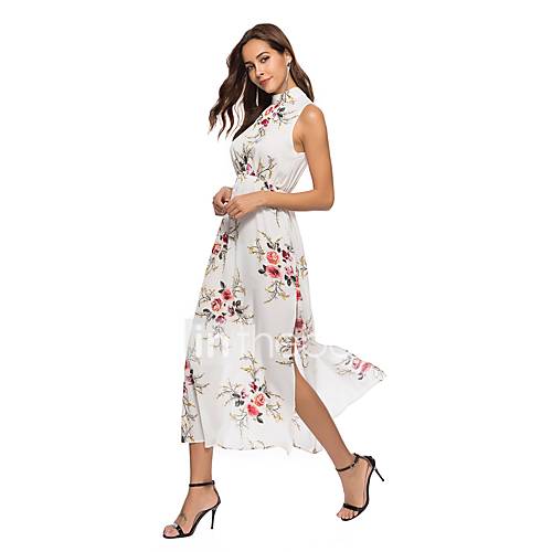 A Lijn Hoge Nek Over De Knie Chiffon Jurk Met Split Voorzijde Door Lan Ting Express huismerk kopen in de aanbieding A Lijn Hoge Nek Over De Knie Chiffon Jurk Met Split Voorzijde Door Lan Ting Express huismerk kopen in de aanbieding