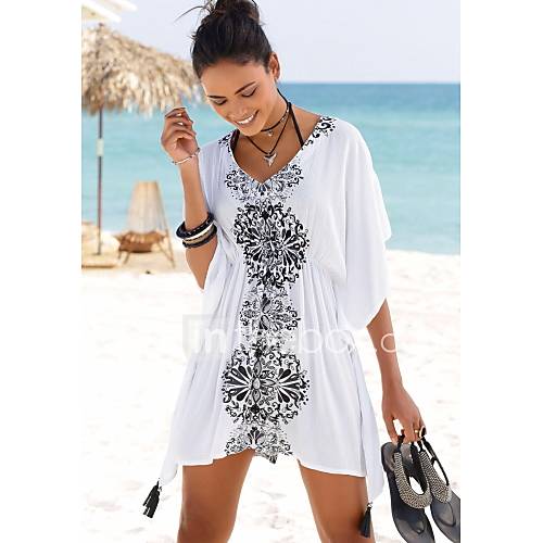 Dames Boho Skater Jurk Bloemen Print Mini huismerk kopen in de aanbieding Dames Boho Skater Jurk Bloemen Print Mini huismerk kopen in de aanbieding