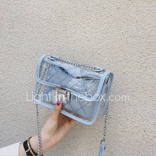 Dames Tassen Pvc Crossbodytas Rits Blozend Roze huismerk kopen in de aanbieding