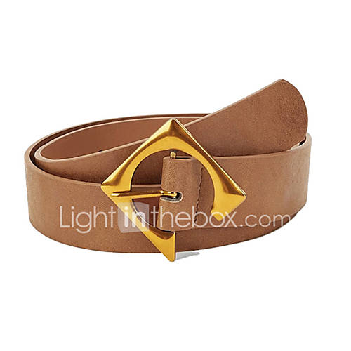 Dames Feest Werk Effen Kleurenblok Skinny Riem huismerk kopen in de aanbieding