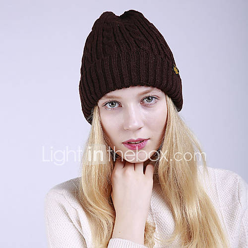 Unisex Actief Standaard Acryleffen Floppy Hoed Herfst Winter Rood Donkergrijs Khaki huismerk kopen in de aanbieding