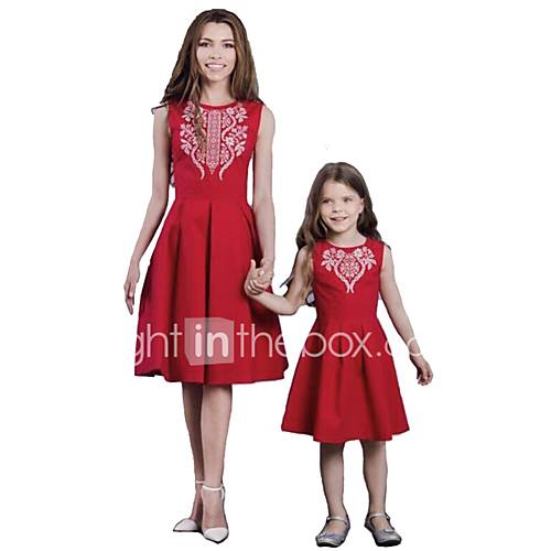 Mama En Ik Actief Standaard Effen Geometrisch Print Mouwloos Normaal Tot De Knie Katoen Polyester Jurk Rood huismerk kopen in de aanbieding Mama En Ik Actief Standaard Effen Geometrisch Print Mouwloos Normaal Tot De Knie Katoen Polyester Jurk Rood huismerk kopen in de aanbieding