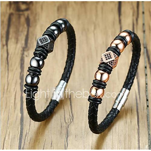 Heren Klassiek Magnetisch Bangles Titanium Staal Totem Series Stijlvol Armbanden Sieraden Zwart Goud Rose Voor Feest Dagelijks huismerk kopen in de aanbieding Heren Klassiek Magnetisch Bangles Titanium Staal Totem Series Stijlvol Armbanden Sieraden Zwart Goud Rose Voor Feest Dagelijks huismerk kopen in de aanbieding