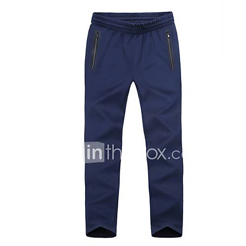 Heren Street Chic Chinos Zwaar Katoen Broek Effen Blauw huismerk kopen in de aanbieding