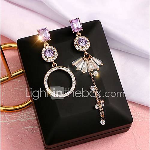 Dames Zilver Paars Oorbel Oorbellen Modieus Sieraden Voor Dagelijks 1 Paar huismerk kopen in de aanbieding