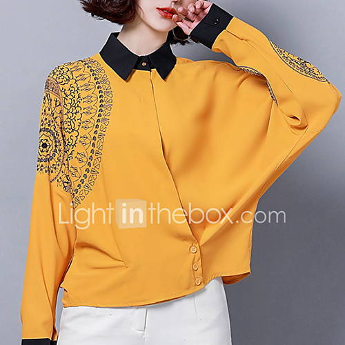 Dames Blouse Grafisch Wit Xxl huismerk kopen in de aanbieding