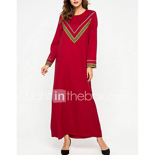 Maxi Hemd Damesjurk Rood M L Xl Xxl huismerk kopen in de aanbieding