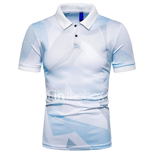 Heren T Shirt Kleurenblok Blauw Xl huismerk kopen in de aanbieding