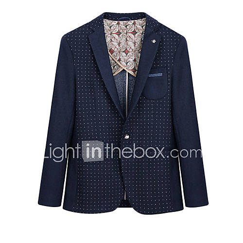 Heren Blazer Effen Polka Dot Kleurenblok Puntige Revers Rayon Polyester Marineblauw Xxxl Xxxxl Xxxxxl huismerk kopen in de aanbieding Heren Blazer Effen Polka Dot Kleurenblok Puntige Revers Rayon Polyester Marineblauw Xxxl Xxxxl Xxxxxl huismerk kopen in de aanbieding