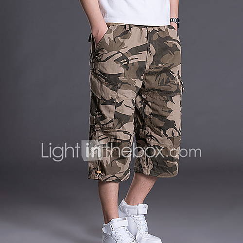 Heren Standaard Chinos Zwaar Katoen Broek Patroon Grijs huismerk kopen in de aanbieding