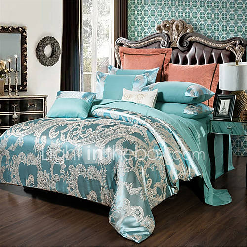 Dekbedovertrek Sets Effen Luxe Katoen Jacquard 4 Deligbedding huismerk kopen in de aanbieding