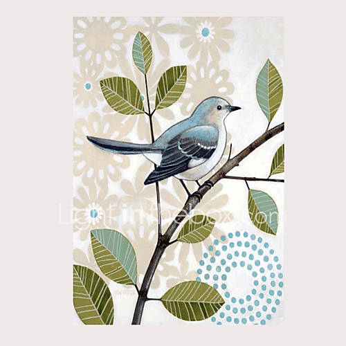 Print Rolde Canvasafdrukken Vogels Klassiek huismerk kopen in de aanbieding