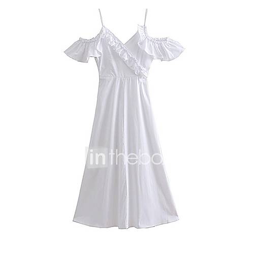 Damessjersey Voor Dames Wit S M huismerk kopen in de aanbieding