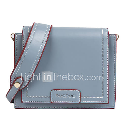 Dames Tassen Pu Crossbodytas Knopen Effen Kleur Zwart Blozend Roze Bruin huismerk kopen in de aanbieding