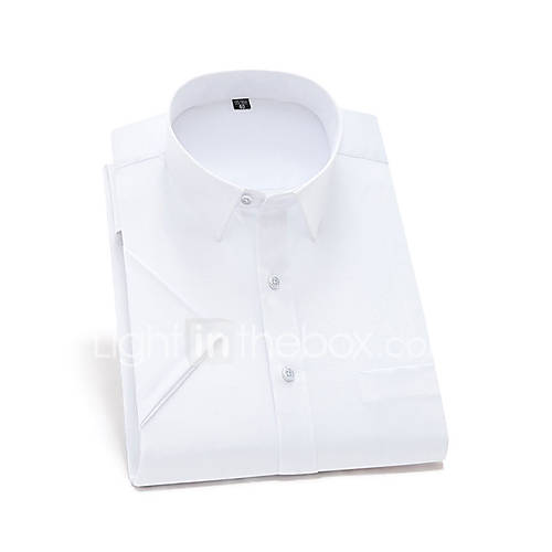 Heren Overhemd Effen Blauw Xxl huismerk kopen in de aanbieding