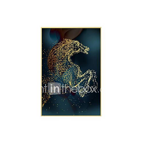 Ingelijst Olieverfschilderij Dieren Aluminium huismerk kopen in de aanbieding