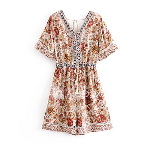 Dames Geel Babypakje Geometrisch S M huismerk kopen in de aanbieding