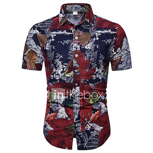 Heren Print Overhemd Bloemen Geometrisch Kleurenblok Regenboog Xxxl huismerk kopen in de aanbieding Heren Print Overhemd Bloemen Geometrisch Kleurenblok Regenboog Xxxl huismerk kopen in de aanbieding