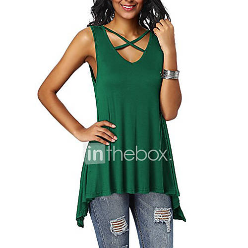 Dames Kruiselings Singlet Effen Paars Xl huismerk kopen in de aanbieding Dames Kruiselings Singlet Effen Paars Xl huismerk kopen in de aanbieding