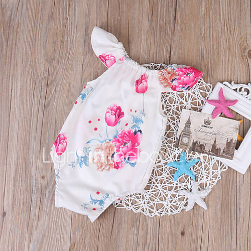 Baby Meisjes Actief Standaard Bloemen Geometrisch Print Stijlvol Stijl Korte Mouw Katoen Polyester Eendelig Wit huismerk kopen in de aanbieding Baby Meisjes Actief Standaard Bloemen Geometrisch Print Stijlvol Stijl Korte Mouw Katoen Polyester Eendelig Wit huismerk kopen in de aanbieding
