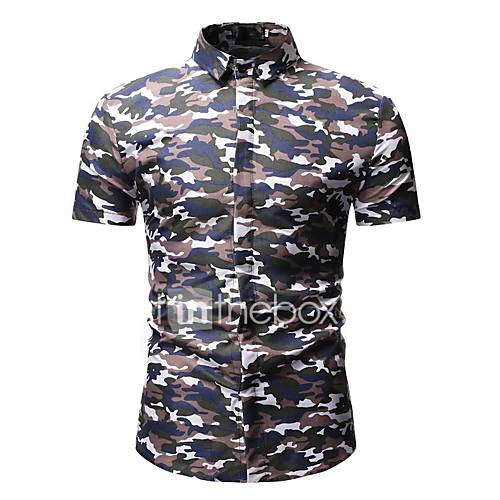Heren Print Overhemd Camouflage Regenboog Xl huismerk kopen in de aanbieding Heren Print Overhemd Camouflage Regenboog Xl huismerk kopen in de aanbieding