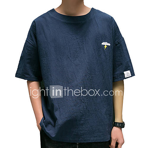 Heren T Shirt Effen Grafisch Wit Xxxl huismerk kopen in de aanbieding Heren T Shirt Effen Grafisch Wit Xxxl huismerk kopen in de aanbieding