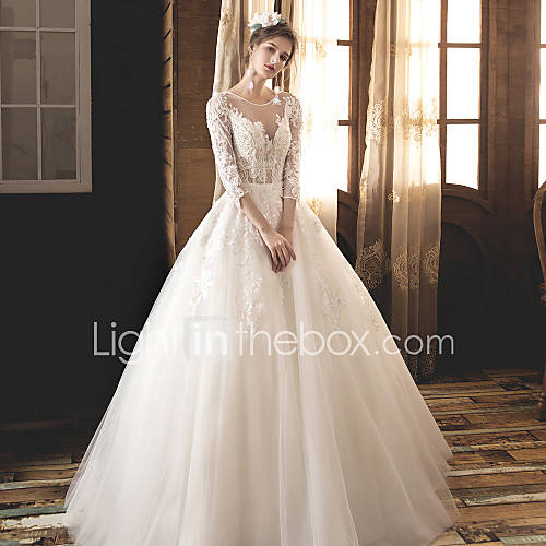 Baljurk Met Sieraad Tot De Grond Kant Tule Lace Over Satin Op Maat Gemaakte Trouwjurken Appliques Door Lan Ting Express huismerk kopen in de aanbieding Baljurk Met Sieraad Tot De Grond Kant Tule Lace Over Satin Op Maat Gemaakte Trouwjurken Appliques Door Lan Ting Express huismerk kopen in de aanbieding
