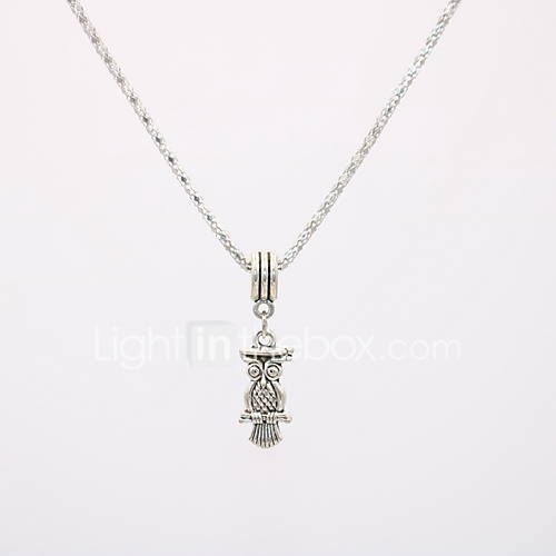 Dames Klassiek Hangertjes Ketting Charme Verzilverd Vogel Uil Dier Sierlijk Uniek Ontwerp Modieus Schattig Zilver 42 Cm Kettingen Sieraden 1Pc Voor Dagelijks Carnaval Straat huismerk kopen in de aanbieding Dames Klassiek Hangertjes Ketting Charme Verzilverd Vogel Uil Dier Sierlijk Uniek Ontwerp Modieus Schattig Zilver 42 Cm Kettingen Sieraden 1Pc Voor Dagelijks Carnaval Straat huismerk kopen in de aanbieding