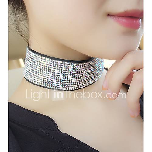 Dames Choker Kettingen Gesimuleerde Diamant Luxe Regenboog 30 Cm Sieraden 1Pc Voor Bruiloft Club huismerk kopen in de aanbieding Dames Choker Kettingen Gesimuleerde Diamant Luxe Regenboog 30 Cm Sieraden 1Pc Voor Bruiloft Club huismerk kopen in de aanbieding