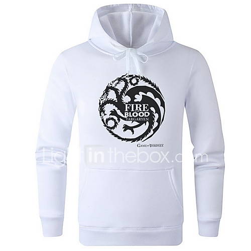 Heren Informeel Trui Met Capuchon Geometrisch huismerk kopen in de aanbieding