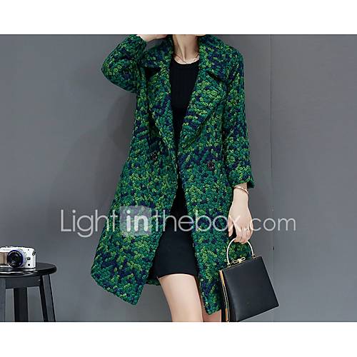 Dames Blazer Ingesneden Revers Polyester Klaver Zwart Xl Xxl Xxxl huismerk kopen in de aanbieding