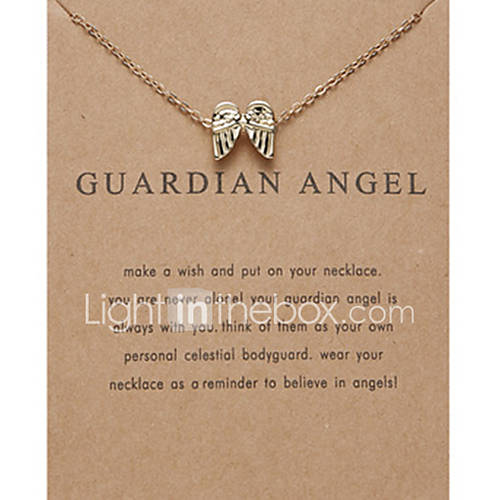 Dames Ketting Charme Engelenvleugels Goud 525 Cm Kettingen Sieraden 1Pc Voor Dagelijks School Straat Feestdagen Festival huismerk kopen in de aanbieding Dames Ketting Charme Engelenvleugels Goud 525 Cm Kettingen Sieraden 1Pc Voor Dagelijks School Straat Feestdagen Festival huismerk kopen in de aanbieding