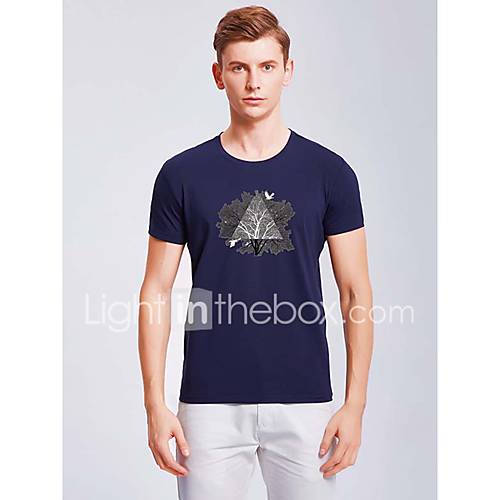 Heren Print T Shirt Letter Zwart huismerk kopen in de aanbieding Heren Print T Shirt Letter Zwart huismerk kopen in de aanbieding