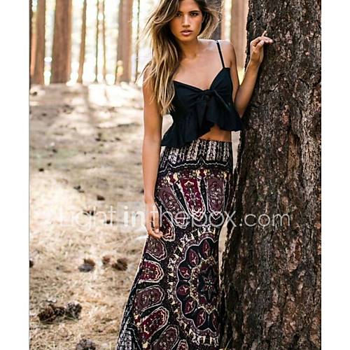 Maxi Bodycon Damesrokken Geometrisch huismerk kopen in de aanbieding Maxi Bodycon Damesrokken Geometrisch huismerk kopen in de aanbieding