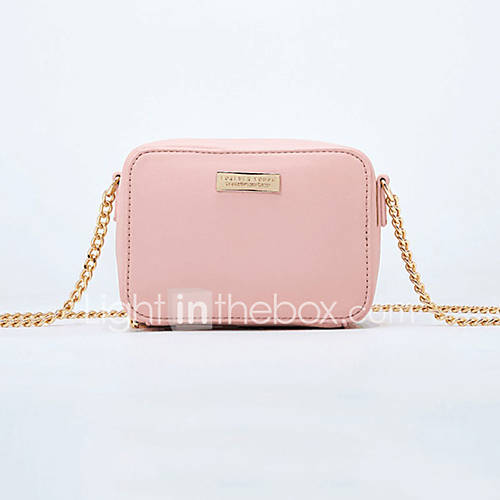 Dames Tassen Pu Crossbodytas Effen Kleur Blozend Roze Grijs Wijn huismerk kopen in de aanbieding