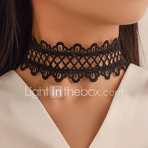 Dames Gevlochten Choker Kettingen Klassiek Vintage Europees Elegant Cool Zwart 495 Cm Sieraden 1Pc Voor Carnaval Straat Feestdagen Werk huismerk kopen in de aanbieding Dames Gevlochten Choker Kettingen Klassiek Vintage Europees Elegant Cool Zwart 495 Cm Sieraden 1Pc Voor Carnaval Straat Feestdagen Werk huismerk kopen in de aanbieding