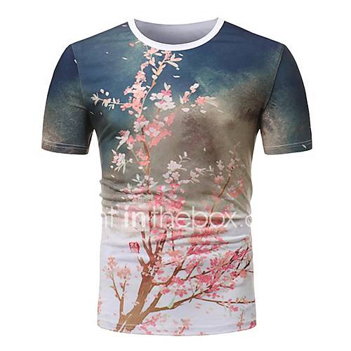 Heren Print T Shirt Bloemen Klaver Xl huismerk kopen in de aanbieding Heren Print T Shirt Bloemen Klaver Xl huismerk kopen in de aanbieding