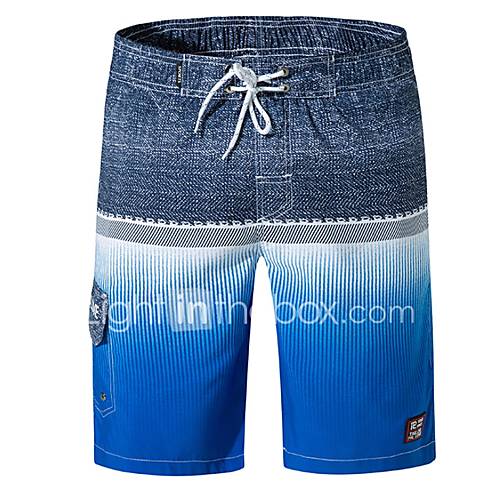 Heren Standaard Shorts Broek Multi Kleur Blauw huismerk kopen in de aanbieding