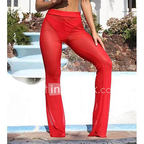 Dames Standaard Street Chic Bootcut Chinos Zwaar Katoen Broek Effen Zwart huismerk kopen in de aanbieding