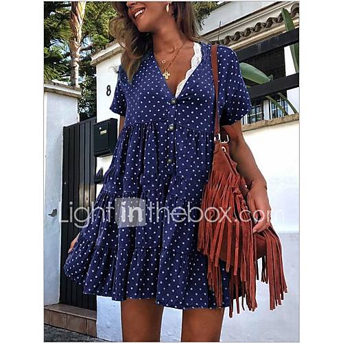 Damesslip Slanke Damesjurken V Hals Lichtblauw Oranjegeel S M L Xl huismerk kopen in de aanbieding Damesslip Slanke Damesjurken V Hals Lichtblauw Oranjegeel S M L Xl huismerk kopen in de aanbieding