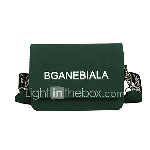 Dames Tassen Kangas Crossbodytas Letter Zwart Rood Bruin huismerk kopen in de aanbieding