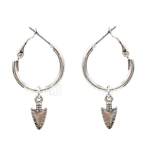 Dames Druppel Oorbellen Sieraden Zilver Voor Carnaval 1 Paar huismerk kopen in de aanbieding