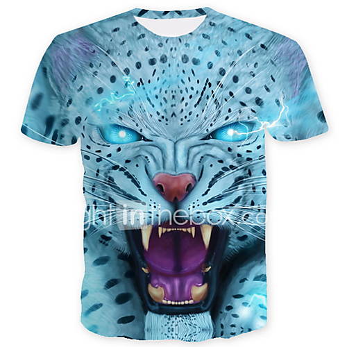 Heren T Shirt Dier Blauw Xl huismerk kopen in de aanbieding Heren T Shirt Dier Blauw Xl huismerk kopen in de aanbieding