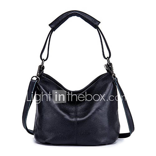 Dames Tassen Koeienhuid Crossbodytas Effen Kleur Blozend Roze Grijs Wijn huismerk kopen in de aanbieding