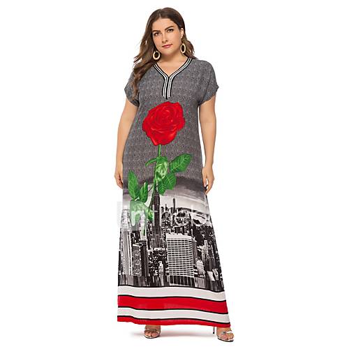 Damessjersey Voor Dames Grijs L Xl Xxl Xxxl huismerk kopen in de aanbieding