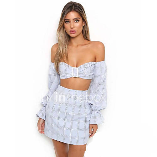 Dames Singlet Rok Gestreept huismerk kopen in de aanbieding