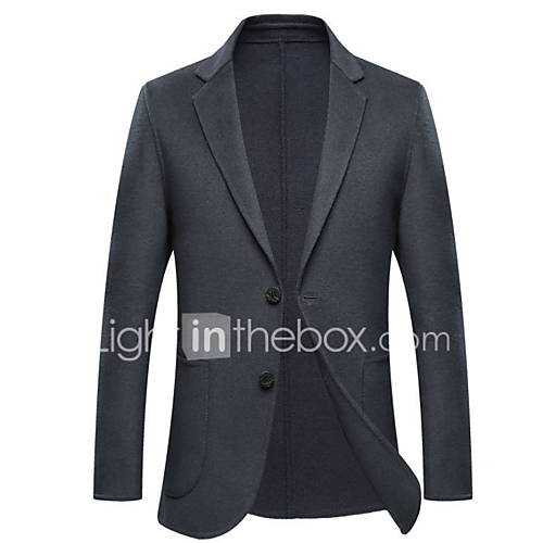 Heren Blazer Sjaalrevers Polyester Klaver Zwart Grijs Xl Xxl Xxxl huismerk kopen in de aanbieding Heren Blazer Sjaalrevers Polyester Klaver Zwart Grijs Xl Xxl Xxxl huismerk kopen in de aanbieding
