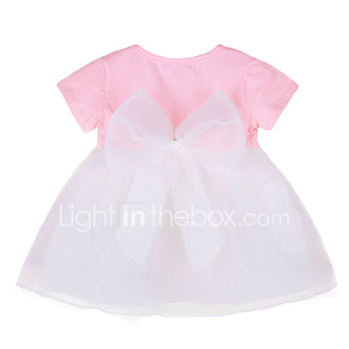 Baby Meisjes Actief Standaard Effen Kant Strik Netstof Korte Mouw Tot De Knie Katoen Polyester Jurk Klaver huismerk kopen in de aanbieding Baby Meisjes Actief Standaard Effen Kant Strik Netstof Korte Mouw Tot De Knie Katoen Polyester Jurk Klaver huismerk kopen in de aanbieding