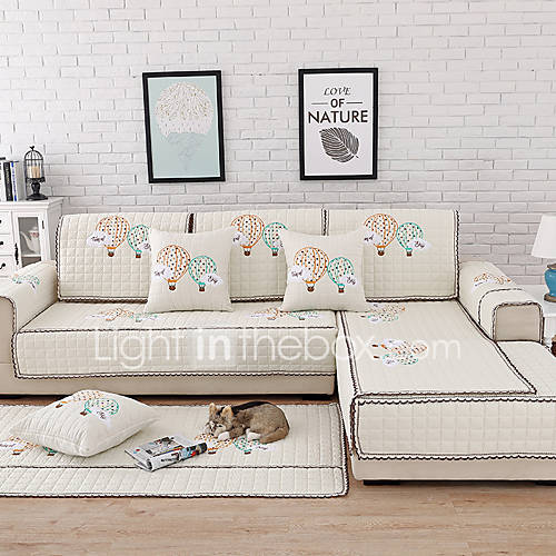 Sofahoes Sofa Kussen Romantisch Modern Borduurwerk Gewatteerd Katoen Hoezen huismerk kopen in de aanbieding