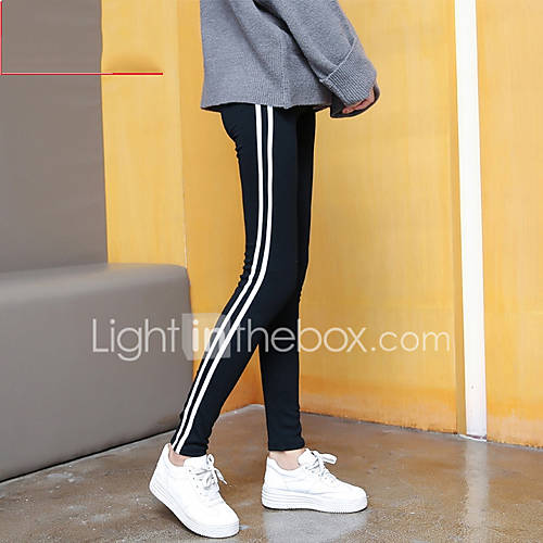 Dames Standaard Legging Effen Gestreept Medium Taille huismerk kopen in de aanbieding Dames Standaard Legging Effen Gestreept Medium Taille huismerk kopen in de aanbieding